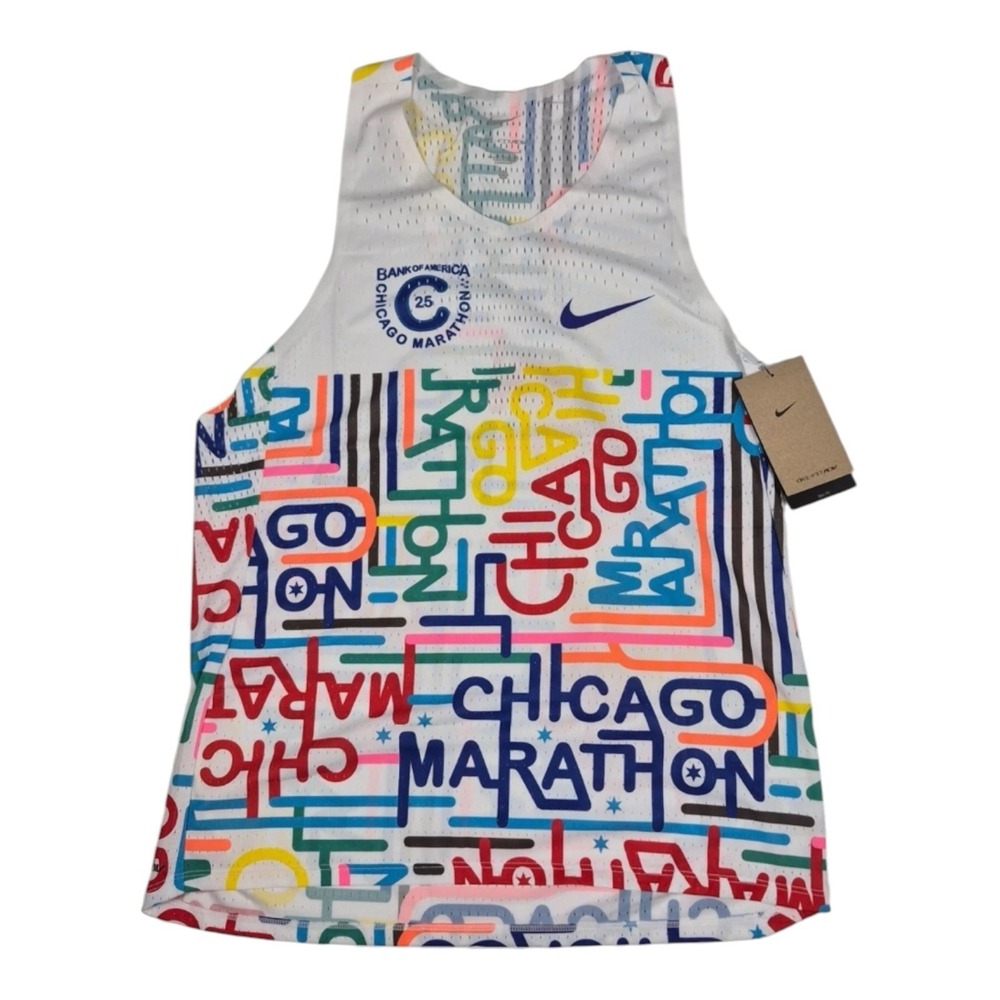 Nike Aeroswift 2025 Chicago Marathon Running Singlet Men's Size M HQ4277-100 NWT